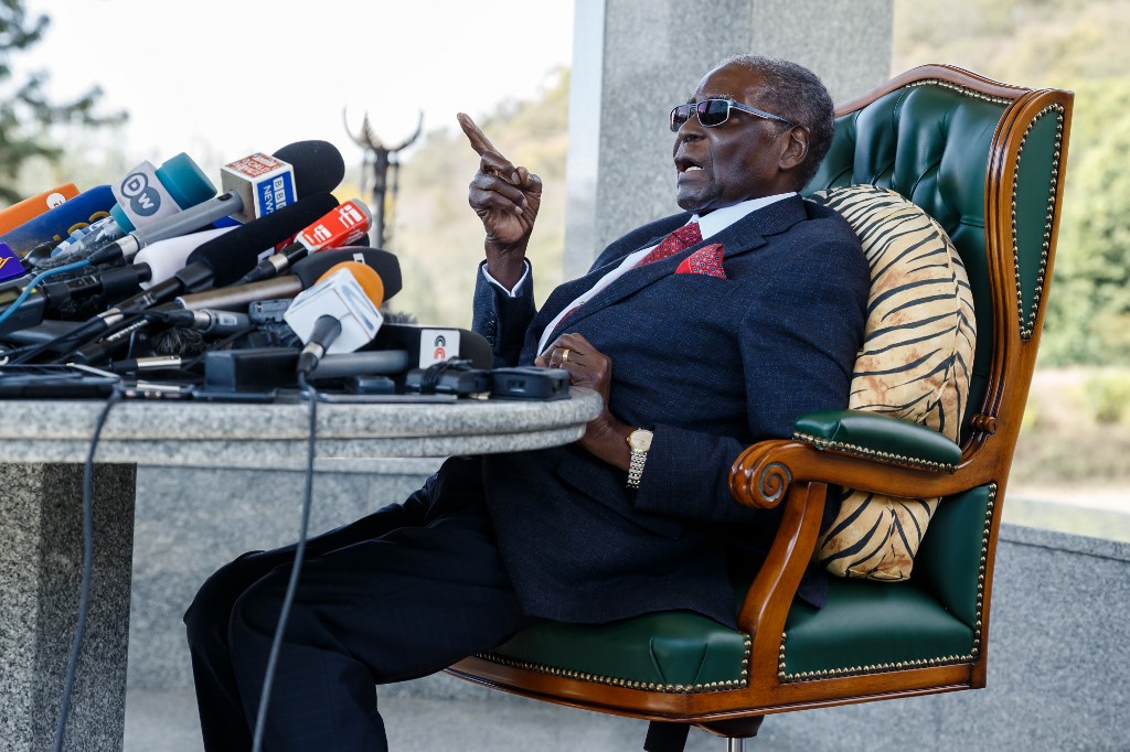 Robert Mugabe is dead