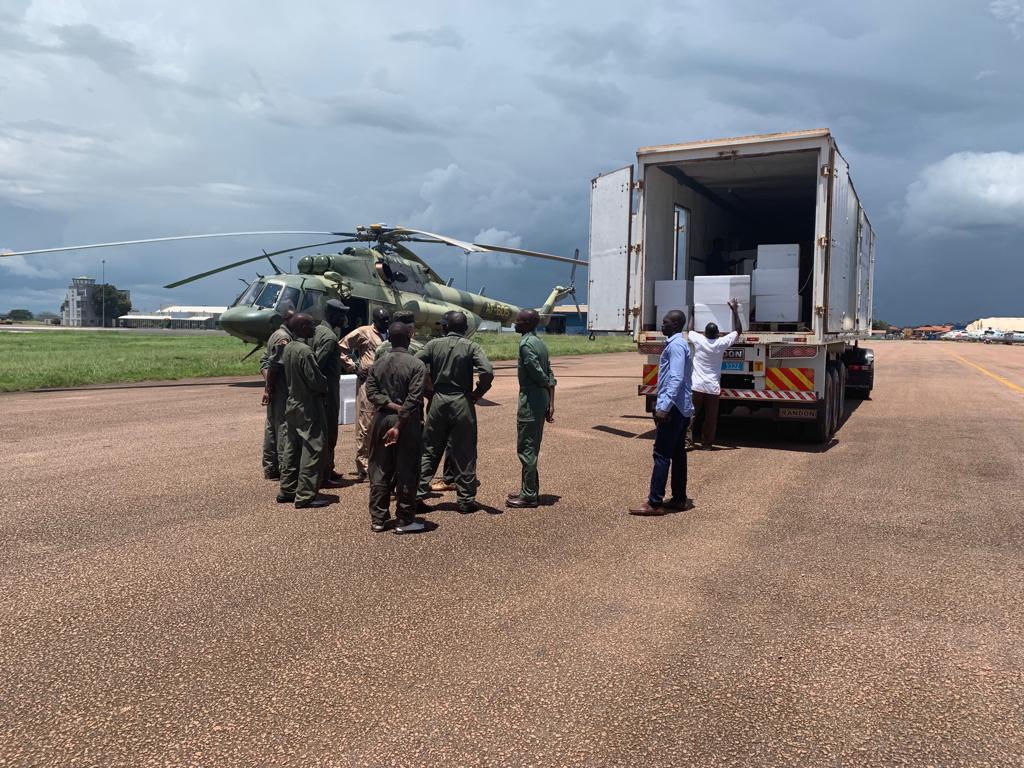 Ministry of health airlifts measles vaccines