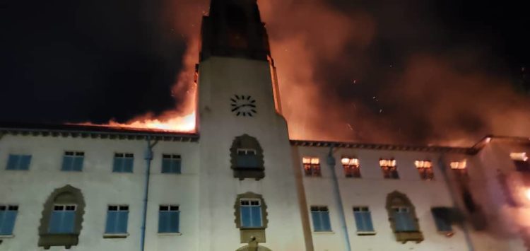 Police fire report delays reconstruction of Ivory tower
