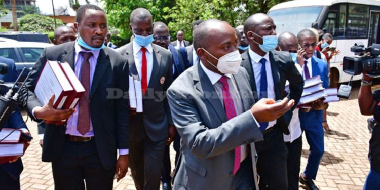 Bobi Wine lawyers serve NRM