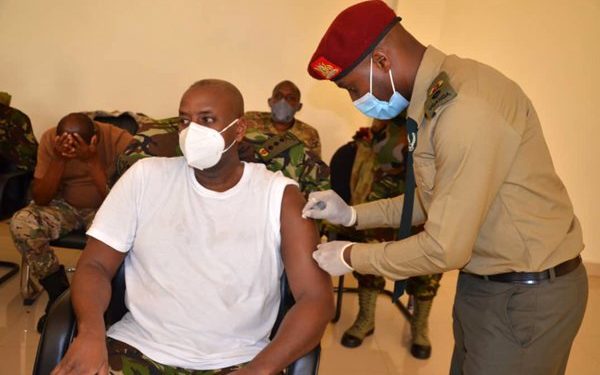 Muhoozi takes Covid jab as SFC launches vaccination