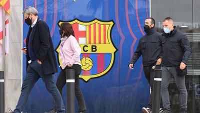 Several arrested during police raid at FC Barcelona