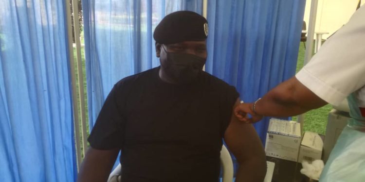 Police formally launches covid-19 vaccination