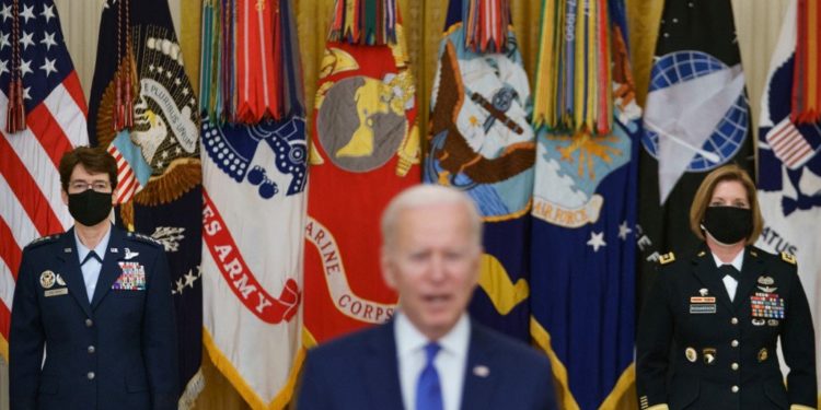 Biden names two women generals to lead military commands