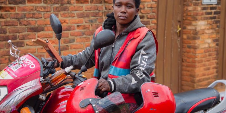 Rwanda’s female motorcycle rider defies odds to join male-dominated job