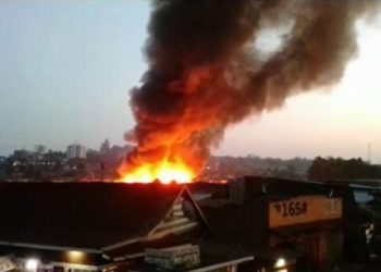 Two dead as fire guts houses in Kamwokya