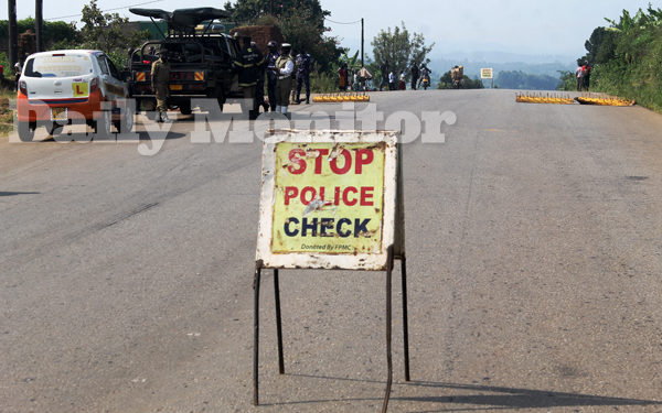 Men packed in sacks to beat security at checkpoint