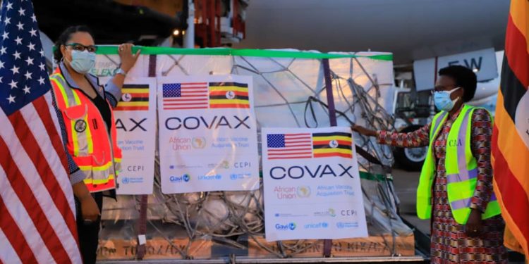 Uganda receives 647,080 Mordena Covid vaccines