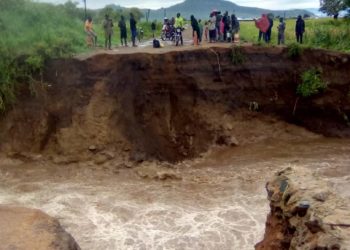 Flash floods wash away Namalu bridge, cutting off Karamoja