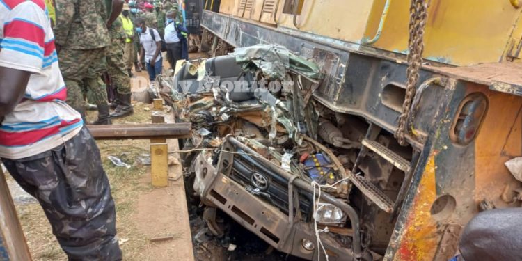 Two soldiers critically injured in Kireka derailment incident