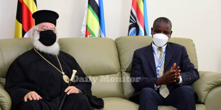 Orthodox Pope arrives in Uganda