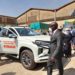 EC hands over motor vehicles to field staff