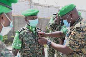 AMISON awards UPDF soldiers in Somalia