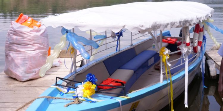 URA donates multi-million boat to Lake Bunyonyi Island pupils