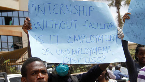 Intern doctors go on strike over low pay