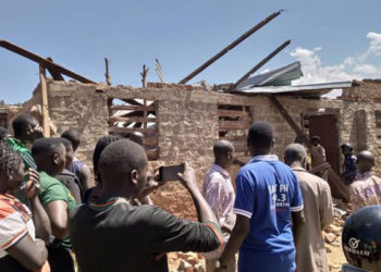 8-year-old pupil killed, 20 injured as wind blows off classroom roof