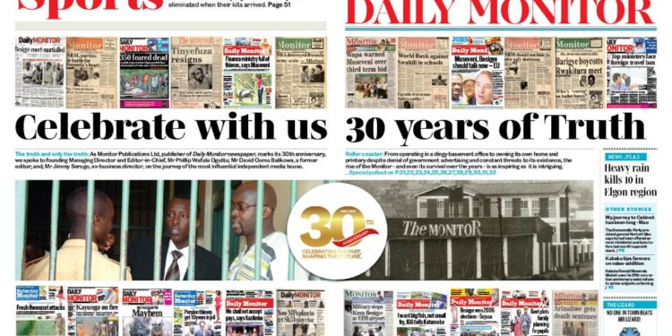 30 years of Daily Monitor: Founders of The Monitor speak out