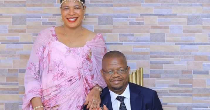 Fufa President Moses Magogo, Speaker of Parliament Anitah Among make it official