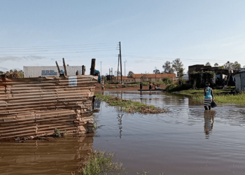 Panic in Elegu as Onyama river bursts its banks