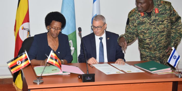 Uganda, Israel sign MOU on defence cooperation