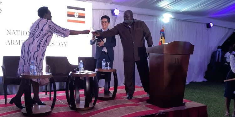 Korean community celebrates armed forces day in Kampala