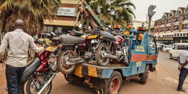 Over 200 vehicles impounded in Kassanda, Mubende districts