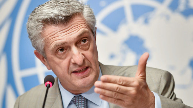 UN refugee chief calls for greater focus on climate, conflict factors
