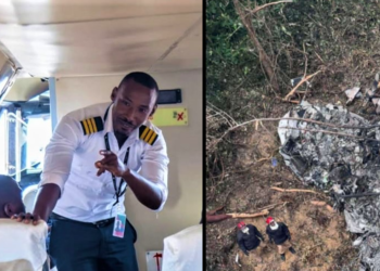 Ugandan pilot dies in DRC plane crash