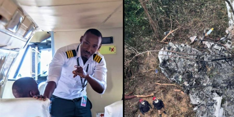 Ugandan pilot dies in DRC plane crash