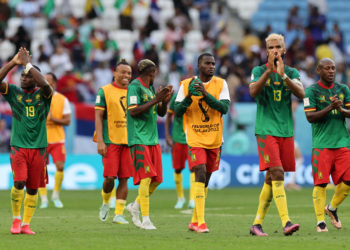 Cameroon rally to draw in World Cup thriller with Serbia
