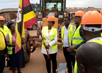 Minister Nabakooba cautions contractors against shoddy works