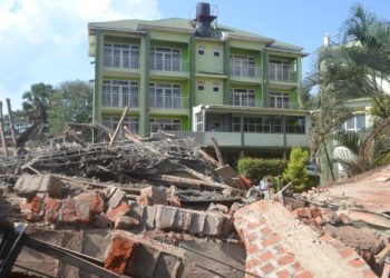 Authorities investigate collapsed Jinja building