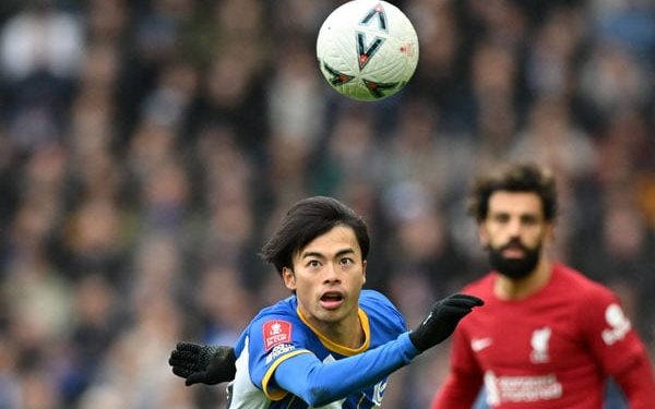 Mitoma magic inflicts more Brighton misery on Liverpool
