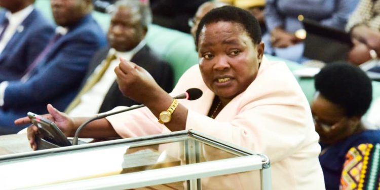 Premier Robinah Nabbanja. PHOTO/Parliament