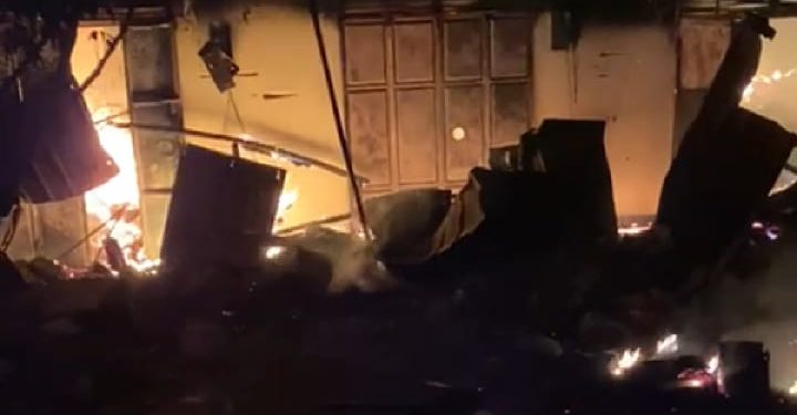 Millions lost as fire guts commercial building in Mityana