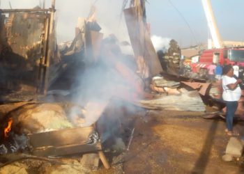 Traders count losses as fire guts Kisenyi stores