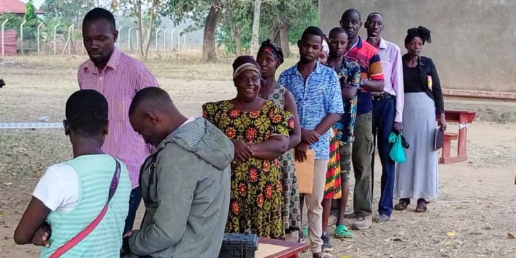 Pictorial: Serere voters head to the polls today
