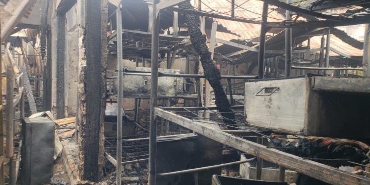 Fire guts school dormitories, administration block