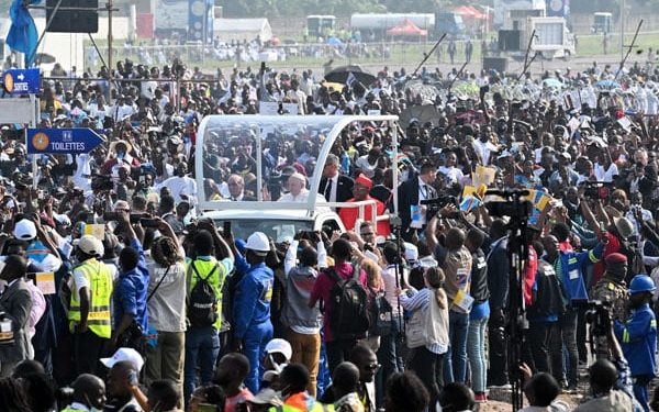 One million faithful attend pope’s mass in DR Congo capital