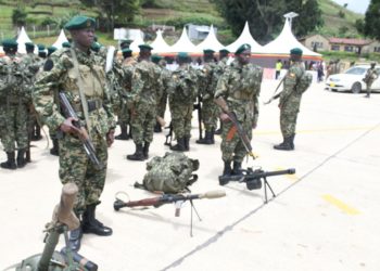 5,000 UPDF soldiers flagged off for peace mission in DRC