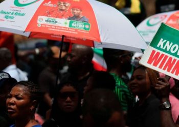 Nigeria’s opposition protests against election results