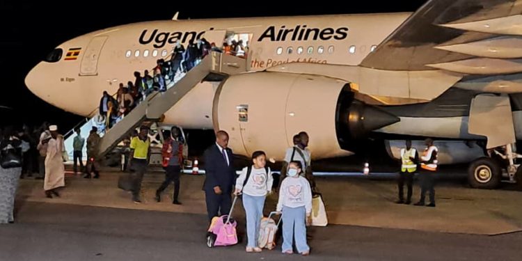 211 Ugandans repatriated from Sudan