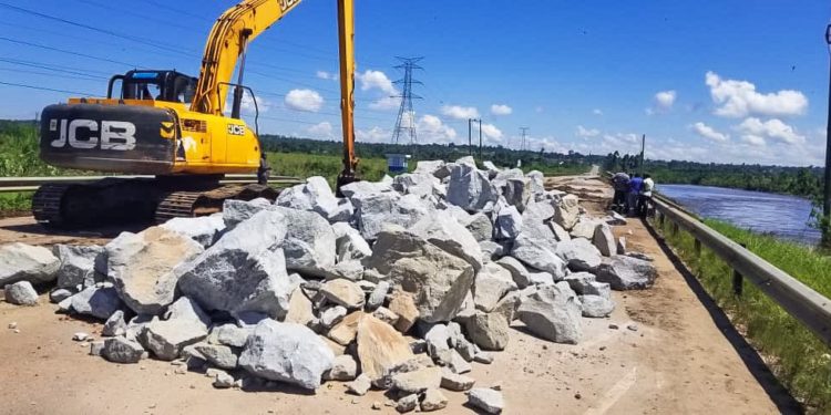Katonga works to be complete in three weeks – UNRA