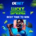 Bet and win smartphones, laptops and TVs in the Lucky Spring promotion from 1xBet!