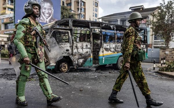 Kenya police fire teargas as opposition resumes protests