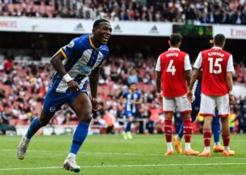 Man City on brink of title after Arsenal rocked by Brighton