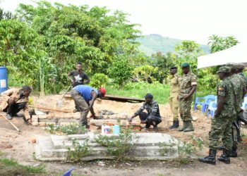 UPDF hands over Private Sabiiti’s body to family