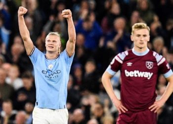 Haaland sets Premier League goal record to put Man City back on top