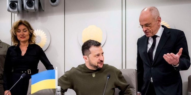 Russia, Ukraine report drone attacks as Zelensky visits ICC