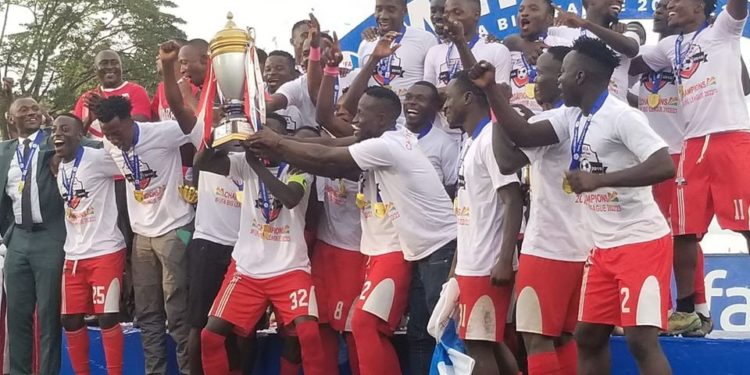 Kitara FC win their first ever Fufa Big League title, NEC promoted